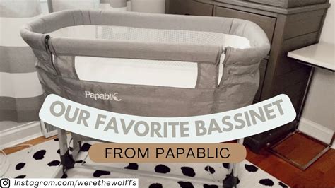 Papablic bassinet - New 2-in-1 Papablic Bonni Baby Bassinet & Bedside Sleeper Grey. $159.96. Was: $199.95. or Best Offer. SPONSORED. Hug Me Plus 3-in-1 Baby Bassinet, Bedside Sleeper, Travel Bassinet for Newborn. ... There are many bassinet options to make nighttime feedings and changing easier and safer.